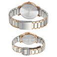 Sonata Quartz Analog with Date White Dial Metal Strap Watch for Couple - image number 3