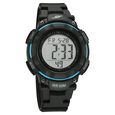 SF Digitals Digital Dial Black Strap Watch For Men