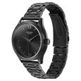 Sonata Poze Quartz Analog Black Dial Metal Strap Watch for Men - image number 3