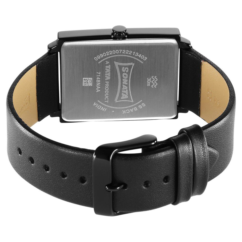 Buy Online Sonata Sleek Green Dial Analog with Date Watch for Men