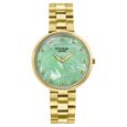 Sonata Poze Quartz Analog Green Dial Golden Colour Stainless Steel Strap Watch For Women - image number 1