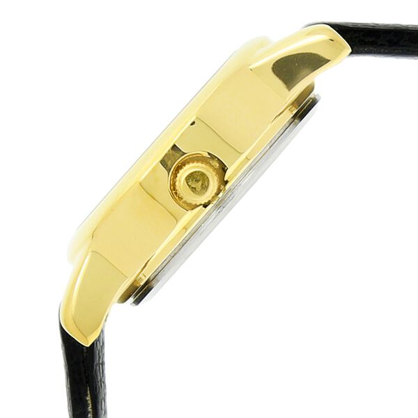 Sonata Quartz Analog Black Dial Leather Strap Watch for Women - image number 2