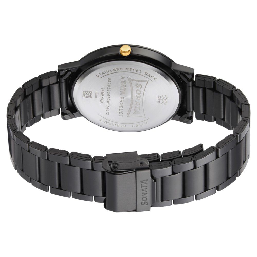 Waterproof on sale sonata watch