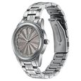 Poze By Sonata Quartz Analog Beige Dial Silver Metal Strap Watch For Men - image number 4