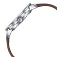 Sonata Poze Quartz Analog Brown Dial Brown Leather Strap Watch For Men - image number 5