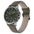 Poze by Sonata Quartz Analog Grey Dial PU Leather Strap Watch for Men - image number 2