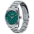 Poze By Sonata Quartz Analog Green Dial Silver Stainless Steel Strap Watch For Men - image number 4