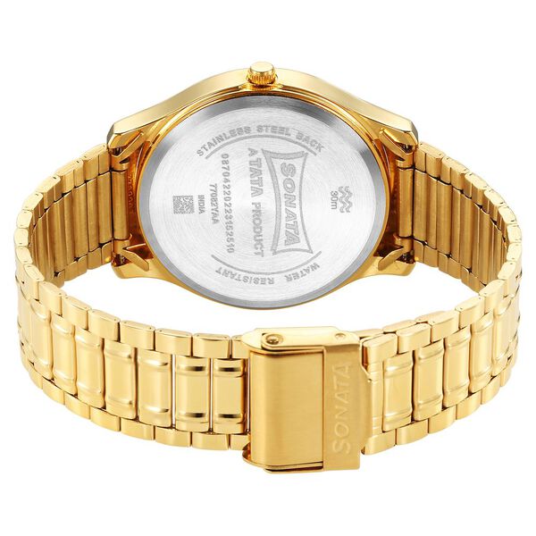 Sonata Quartz Analog Silver Dial Watch for Men - image number 3