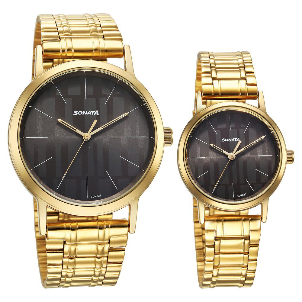 Sonata sales pair watches