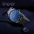 Sonata Poze Quartz Analog Silver Dial Silver Color Stainless Steel Strap Watch For Men