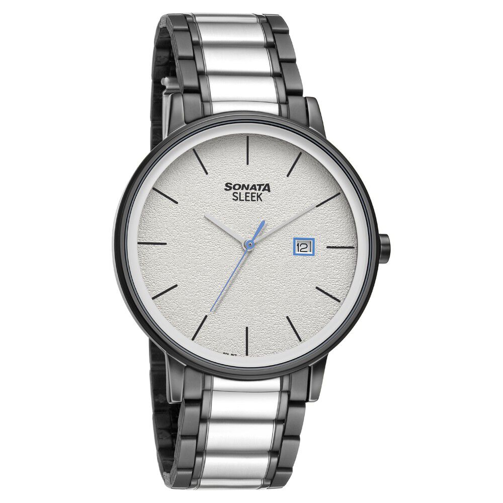 Sonata steel watches deals