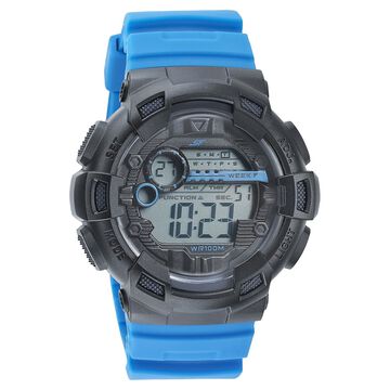 SF Digital Dial PU Strap Watch for Men