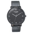 Sonata Poze Quartz Analog Black Dial Leather Strap Watch For Men - image number 1