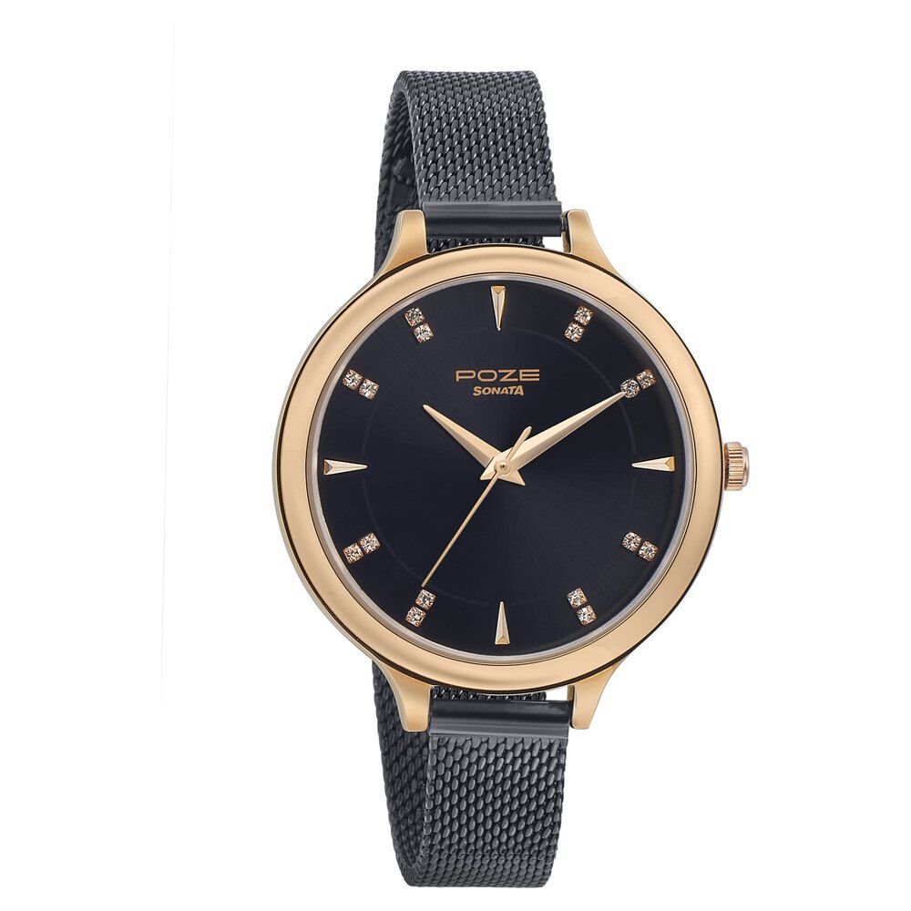 Sonata metal watches for ladies sale