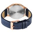 Sonata Unveil Quartz Multifunction Silver Dial Leather Strap Watch for Men - image number 3