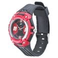 SF Turbo Quartz Analog Black Dial PU Strap Watch for Men - image number 1