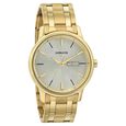 Sonata Quartz Analog with Day and Date Champagne Dial Metal Strap Watch for Men - image number 0
