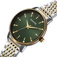Sonata Eternia Quartz Analog Green Dial Metal Strap Watch For Men - image number 2