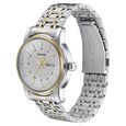 Sonata Quartz Analog with Day and Date White Dial Two Toned Stainless Steel Strap Watch For Men - image number 3