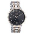 Sonata Poze Quartz Analog Black Dial Two Toned Metal Strap Watch For Men - image number 2