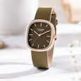 Sonata Poze Quartz Analog Brown Dial Leather Strap Watch for Women - image number 0