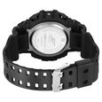 SF Digital Round Round Shaped Dial Black PU Strap Watch For Men - image number 3