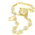 Sonata Quartz Analog Champagne Dial Metal Strap Watch for Women - image number 2