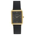 Sonata Quartz Analog with Day and Date White Dial Leather Strap Watch for Men