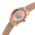 Sonata Unveil Quartz Multifunction Pink Dial Stainless Steel Strap Watch for Women - image number 2