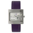 Sonata Quartz Analog Silver Dial Leather Strap Watch for Women