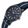 Poze By Sonata Quartz Analog Blue Dial Red Nylon Strap Watch For Men - image number 4