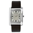 Sonata Quartz Analog Silver Dial Leather Strap Watch for Men - image number 0