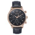 Sonata Wedding Edit Quartz Multifunction Black Dial Stainless Steel Strap Watch For Men