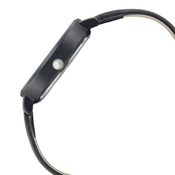 Sonata Poze Quartz Analog Black Dial Leather Strap Watch for Women - image number 4