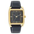 Sonata Quartz Analog Black Dial Leather Strap Watch for Men - image number 0
