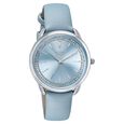 Sonata Poze Quartz Analog Blue Dial Leather Strap Watch For Women - image number 1