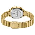 Poze By Sonata Quartz Analog Silver Sunray Dial Golden Stainless Steel Strap Watch For Women - image number 6