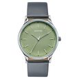 Sonata Aspire Quartz Analog Blue Dial Silver Stainless Steel Strap Watch For Men