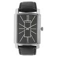Sonata Quartz Analog Silver Dial Leather Strap Watch for Men