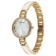 Sonata Aura Quartz Analog Silver Dial Two Toned Stainless Steel Strap Watch For Women - image number 1