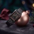Sonata Celebration edit Quartz Analog Green Dial Golden Metal Strap Watch For Women