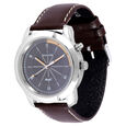 Sonata Quartz Analog Black Dial Leather Strap Watch for Men - image number 1
