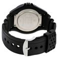 SF Quartz Analog Black Dial Plastic Strap Watch for Men - image number 3
