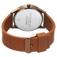 Poze by Sonata Quartz Analog Brown Dial Silicone Strap Watch for Men - image number 4