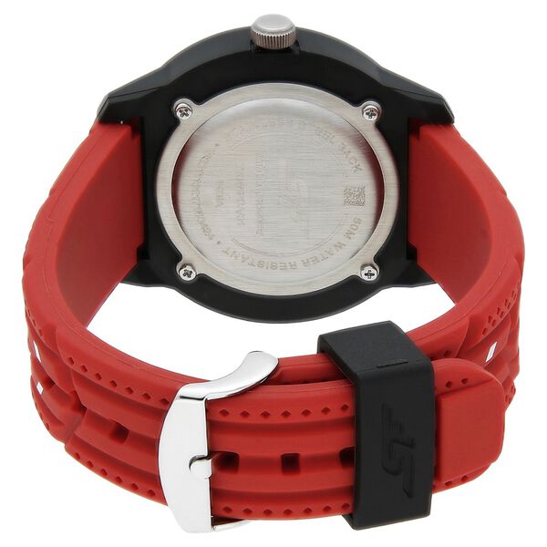 SF Quartz Analog Black Dial Plastic Strap Watch for Men - image number 3