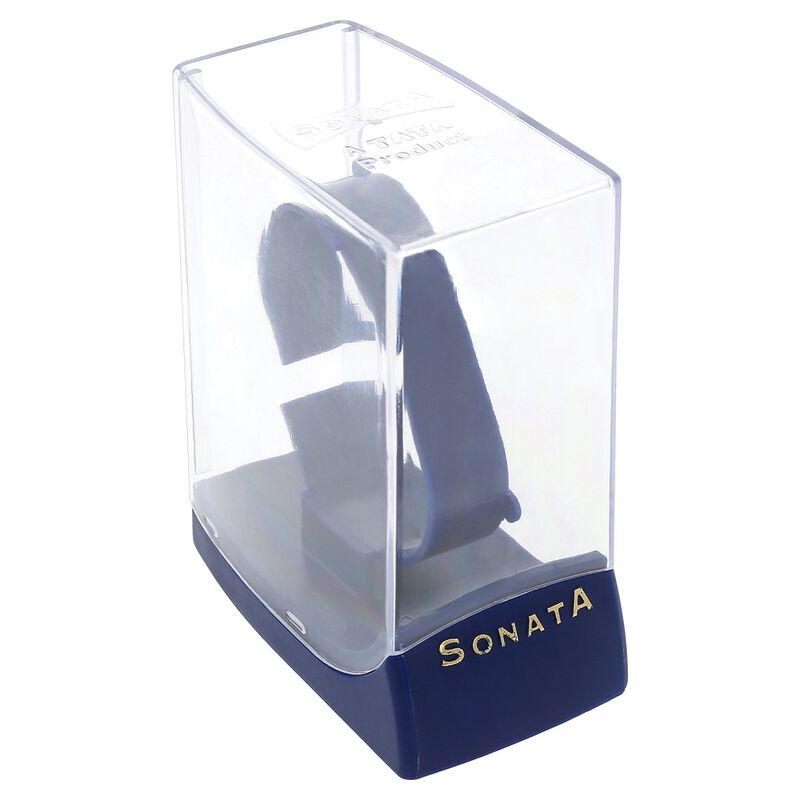 Sonata Quartz Analog Champagne Dial Metal Strap Watch for Women - image number 4