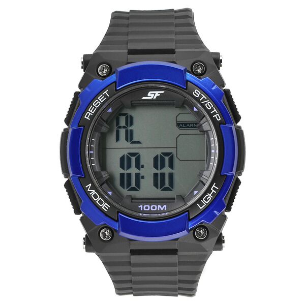 SF Digital Dial Plastic Strap Watch for Men - image number 0