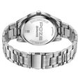 Poze By Sonata Quartz Analog Beige Dial Silver Metal Strap Watch For Men - image number 6