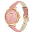 Sonata Play Pink Dial Women Watch With Leather Strap - image number 1