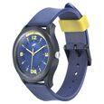 SF Quartz Analog Blue Dial PU Strap Watch for Men - image number 1